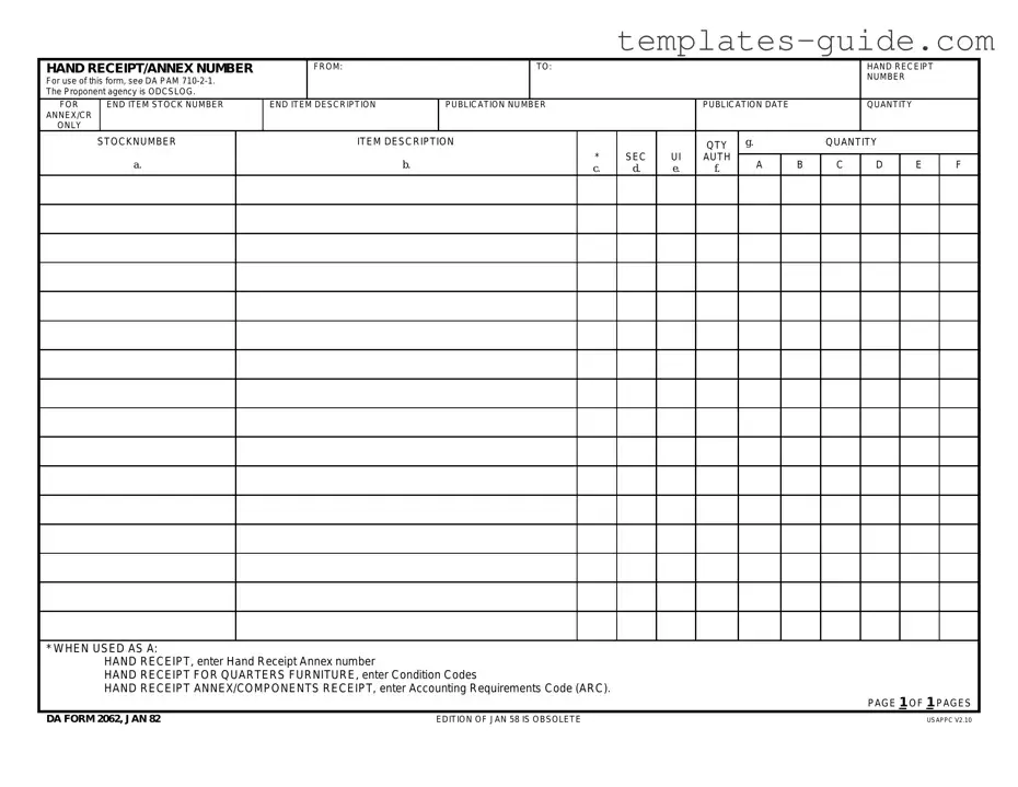 Fill Out a Valid Da Template