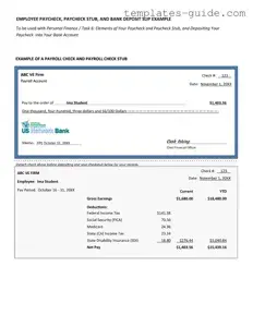 Fill Out a Valid Payroll Check Template