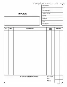 Fill Out a Valid Free And Invoice Pdf Template