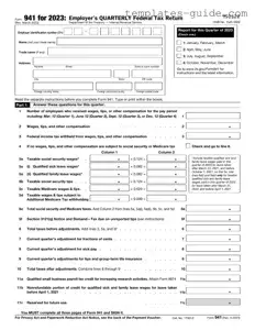 Fill Out a Valid IRS 941 Template