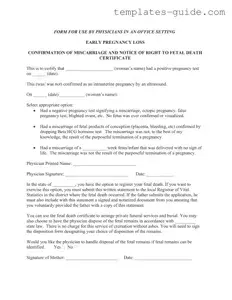 Fill Out a Valid Miscarriage Discharge Paper Template