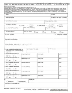 Fill Out a Valid Navpers 1336 3 Template