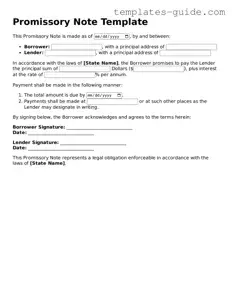 Promissory Note Template