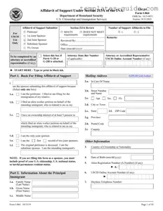 Fill Out a Valid USCIS I-864 Template